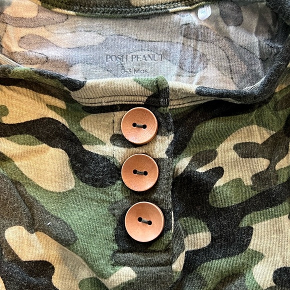 Posh Peanut Long Sleeve Knotted Gown - viscose - Picture 2 of 3